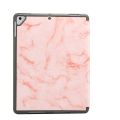 (New) Marble Texture Pattern Horizontal Flip Case for iPad 9.7 , with Three-folding Holder & Pen Slots. 