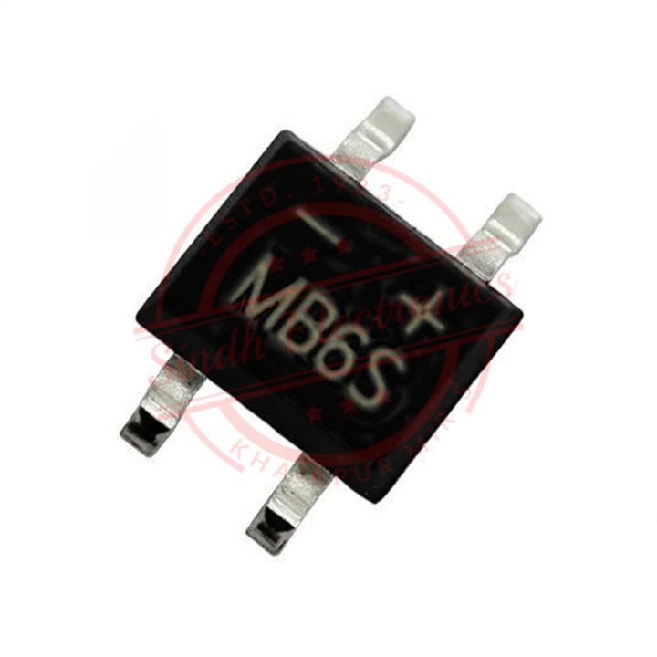 10PCS%20-%20600V%200.5A%20SOP-4%20SMD%20Bridge%20Rectifier%20Diode%20MB6S%20-%20Image%203