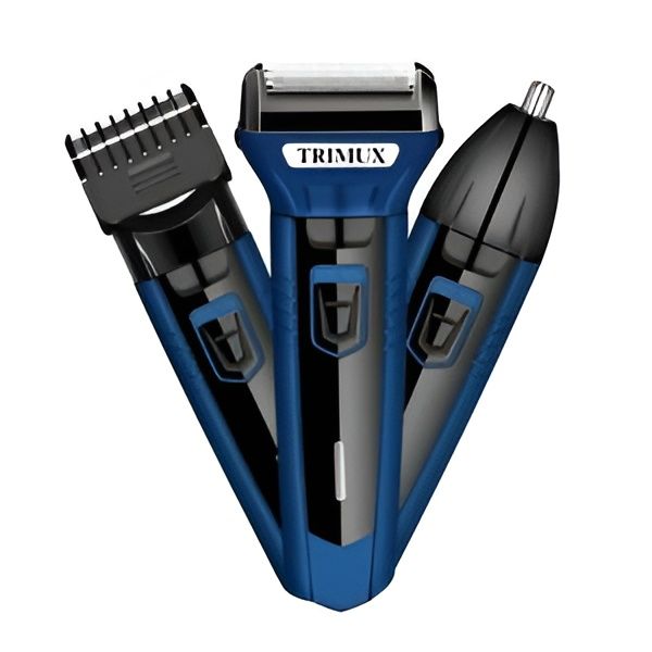 TRIMUX  3 In 1 Rechargeable Hair Clipper Shaver beard Styling Trimmer Hair Removal machine for men
