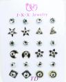 Pack Of 12 - Earrings Tops Fashion Women trendy stylish girls Earring. 