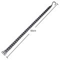 6 Pack Hang Chan, HEAVY DUTY 50cm Hang Flower Basket Replacement Chan -3 Pont Garden Plant Hanger for Outdoor or ndoor. 