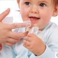 [Highly Recommended } Soft and Cute Baby Teeth Tongue Cleaner Finger Tooth brush. 