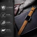 Leather Strap For Apple Watch Series 8 7 Strap 45mm 41mm For Apple Watch Band 40mm 44mm For Iwatch Series 3 2 1 38mm 42mm Watch Band. 