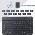Slim Bluetooth Keybòard Compatible with íPad 10.2-inch/íPad Air/íPad 9.7-inch/íPad Pro/íPad Mini, íPhone and Other Bluetooth Enabled Devices Including íOS, Android, Windows.. 