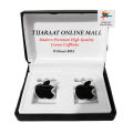 Modern Premium High-Quality  Apple Cufflinks Studs - Shirt Accessories. 