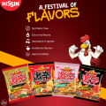 Nissin Gekikara Ramen Noodles (Hot Chicken, Premium Extra Hot Chicken, Hot Spicy) - Each Pack (109g) – Intense Heat - Bold Flavor - Indonesian Noodles - Imported Noodles - Instant Ramen Noodles - Flavour Of Your Choice. 