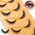 Black Big Eye False Eyelashes Fairy Natural Look Fake Eyelashes Mink Fluffy Strip False Lashes for Women. 
