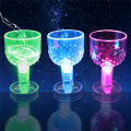 LED Flashing Color Change 50ml Drink Cup Smooth Design Drink Glass Cocktail Party Novelty Cup. 