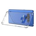 Samsung Galaxy Note 9 Transparent Soft TPU Back Cover with Camera Protection. 