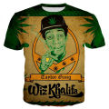 New Fashion Cool Wiz Khalifa 3D Printed T-shirts Men/women Streetwear Tops Casual Harajuku Style changert. 