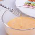 Mini Egg Beater Mixer Stainless Steel with Ceramic Handle Hand Whisk Beater Stir Rod Stirrer Blender Small. 