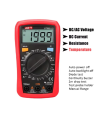 Pocket Multimeter Digital Ammeter  Measure Multi Meter UNI-T UT33A UT33B UT33C UT33D Plus Voltmeter Professional Resistance. 