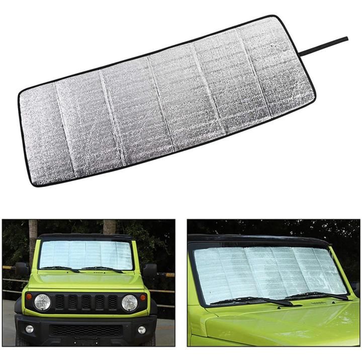Car Windshield Sunshade Shade Cover for Suzuki JIMNY 2019 2020 Insulation Protection Sun Visor Accessories