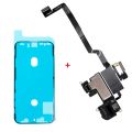 Ear Speaker Flex Cable With Proximity Light Sensor For iPhone X XR XS 11 12 Mini Pro MAX And Waterproof Tape. 