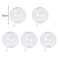 Bobo Balloon Wear Resistant DIY Crafting Round Bubble Balloon. 
