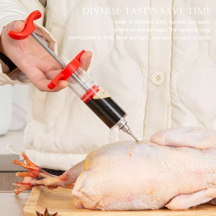 BBQ%20Meat%20Flavor%20Injector%20Needle%20Kitchen%20Tool%20Accessories%20Marinade%20Injector%20Chicken%20Flavor%20Sauces%20Active4U%20-%20Image%202