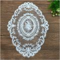 Retro Lace Placemats French Crochet Doilies Handmade Embroidered Table Mats. 