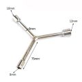 3 Ways Spanner Small (Pana) - Y Shaped (Sizes : 8 , 10 , 12). 