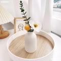 ins style ceramic small vase mini poppy artificial flower living room bedroom retro flowers dried flower decorative ornaments. 