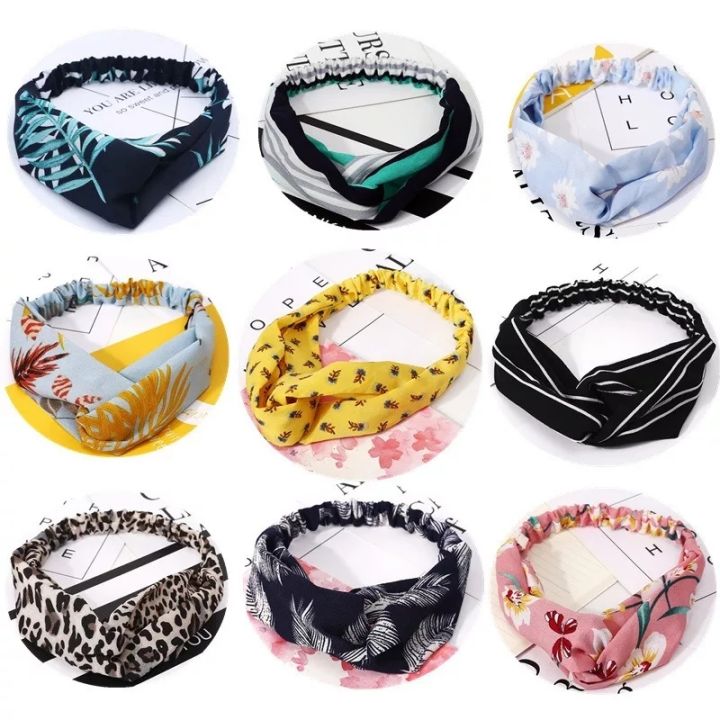 Pack%20of%202%20Summer%20Hair%20Bands%20Soft%20Cross%20Turban%20Hairband%20Women%20Hair%20Accessories%20Girls%20Headband%20Fabric%20-%20Image%203