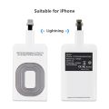 【NEW】 Lightweight Qi Wireless Charging Receiver For Huawei Xiaomi Samsung Universal Micro USB Type C Fast Wireless Charger Adapter. 