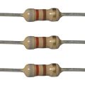 Pack Of 25 - Carbon Resistors 820 Ohm Resistance - 1/4W. 