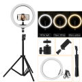 26cm Selfie Ring Light +7ft Tripod Stand for tiktok and youtube videos - Tiktok Ring light With Stand - Makeup light. 