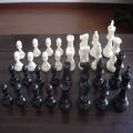 High-grade plastic chess set international chess game ABS plastic steel chess pieces only chess geetian. 