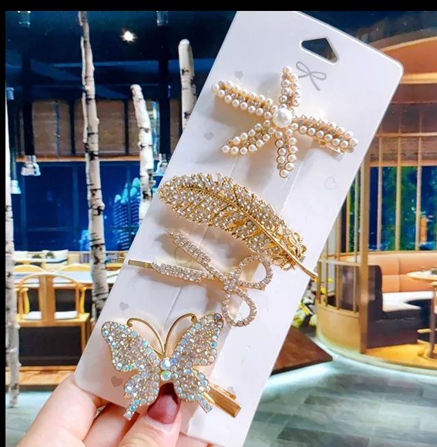 4Pcs%20Crystal%20Simulation%20Pearl%20Hair%20Clip%20For%20Women%20Fashion%20Gold%20Color%20Hairpins%20Girls%20hair%20accessories%20-%20Image%209