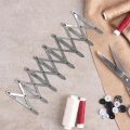 Buttonhole Spacer Expanding Crafting Guide Rule Sewing Gauge Equidistant Measuring Marking Tool for Grommet Button Holes. 