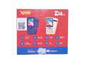 Xmobile D4 Lite, 4 Sims, Without camera, 2.4 Inch Display, 3000mAH Big Battery, Auto Call recording, Wireless FM radio, Bluetooth, Media Player, Thunder Speaker, Beautiful Design, PTA Approved with 1 Year Brand Warranty. 