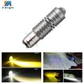 Universal Dual Colour LED Headlight Bulb P15D H6 PX15D For Bike. 