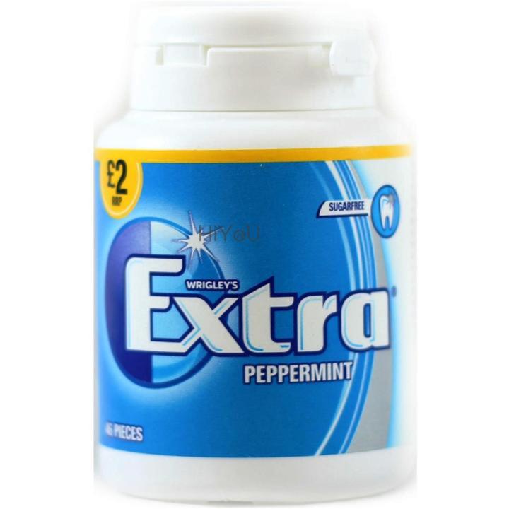 Extra Peppermint Gum Bottle 46pcs 64gm (Imported)