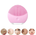 Silicone Electric Face Cleansing Brush  Mini Waterproof Facial Cleansing Tool Massage Soft Deep Powered Face Pore Cleanser Brush. 