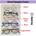 Round Eyeglass Frame | Stylish & Durable | Available in Multiple Colors. 