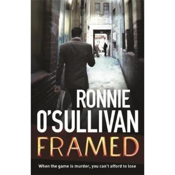 Framed By ronnie o'sullivan