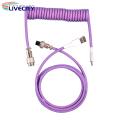 Keyboard Cable Extra-long Type-C to USB Coiled Gaming Keyboard Cable. 