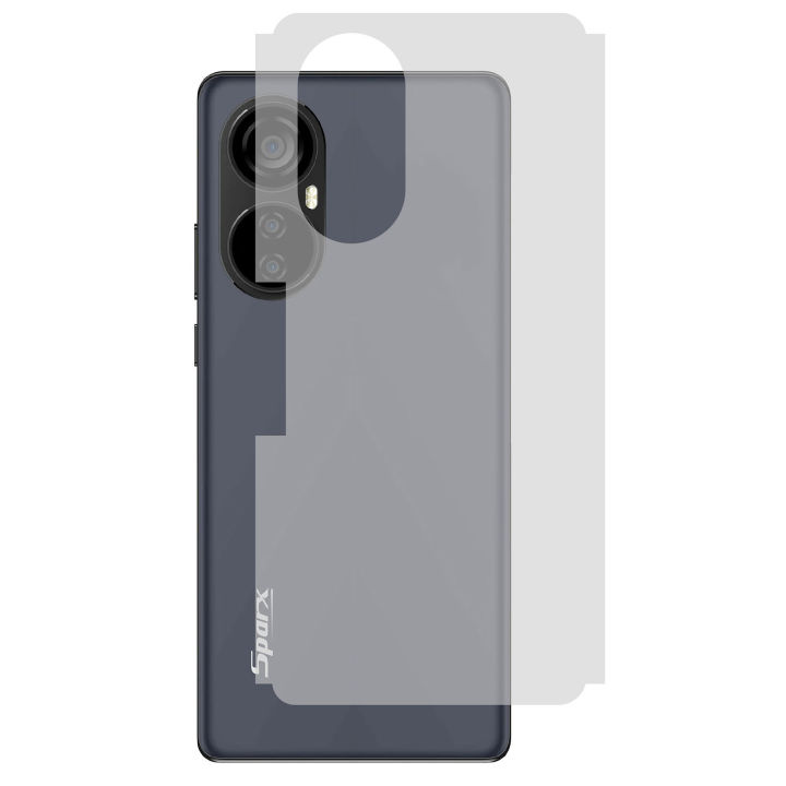 Sparx Edge 20 Pro Back Matte Protector Soft Skin Sheet Soft Film ProtectorFor Sparx Edge 20 Pro