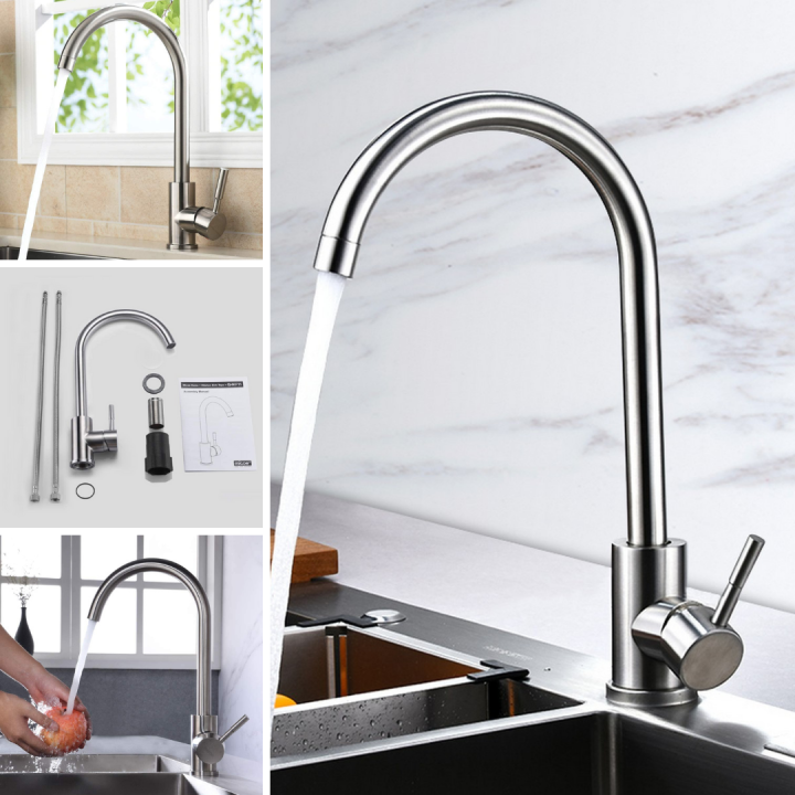 kitchen sink faucet, mixer tap,304 SS tap, kitchen sink mixer, kitchen sink tap