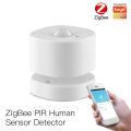 tuya ZigBee Human Sensor Detector PIR Motion Sensor Smart Life/Tuya App Control Smart Body Movement Sensor Ultra-long Standby Time. 