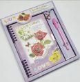 A-S  Spiral Binding Fancy Lock Diary Medium size with box Pages 62. 