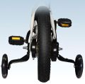 HUWAY training wheels flash mute wheel bicycle stabiliser mounted Kit compatible for bikes of 12 14 16 18 20 Inch. 