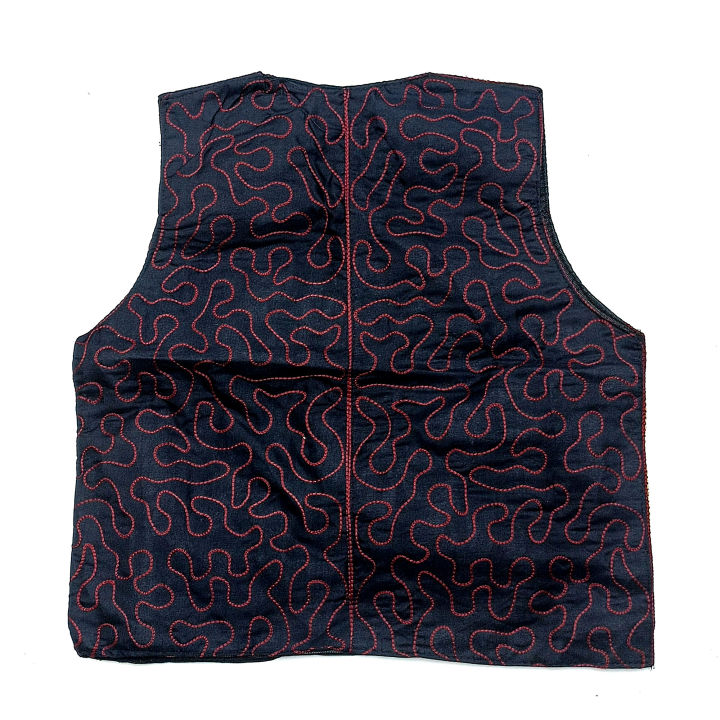 Sindhi%20Embroidery%20Black%20Waistcoat%20Koti%20&%20Purse%20Combo%20Set%20by%20Zenz%20Pakistani%20Turkish%20Afghani%20Vintage%20Traditional%20Wear%20Fashion%20Girls%20Females%20Womens%20-%20Image%206