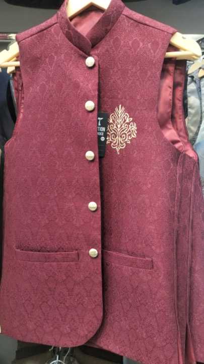 PAK OF PCS Husnain MK brand 01=1 MEN;s self Print Jamawar