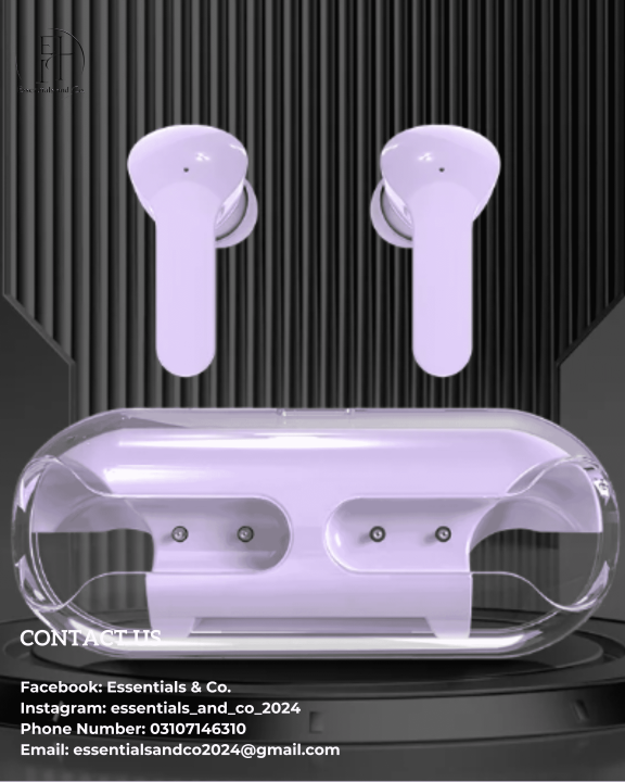 Amgras Future VPro Titanium Wireless Earbuds | Bluetooth 5.0 with High-Quality Sound Bass, Pop-Up Feature, and Long Battery Life - Latest AirPods Amgras Compatible with iPhone & Android for Superior Audio, Comfort, and Style - Original AirPods Experience