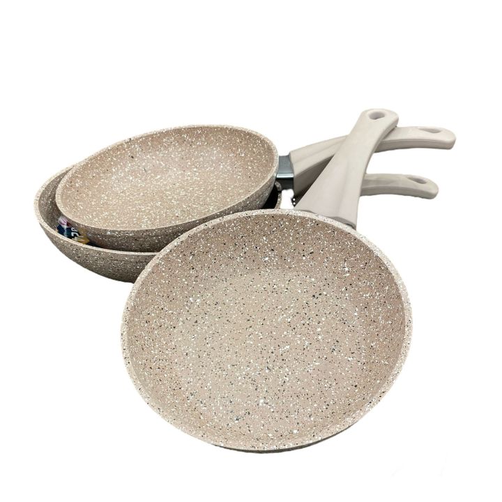 OMS Granite Marble Coating Frying Pan Turkey Made