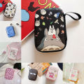 Cute Cartoon Anime Storage Bag For Airpods 2 3 Pro Earphone 2.5 Inch Hard Drive Box USB Charger Cable Organizer Protective Case. 