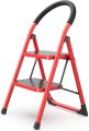 2 Step Folding Ladder Red. 