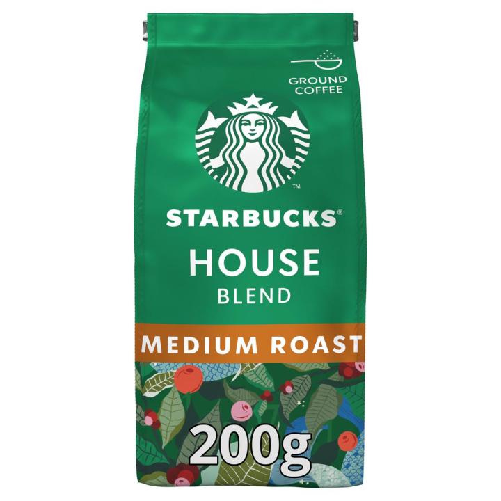 Starbucks Ground Coffee Medium Roast Coffee House Blend 100% Arabica 1 ...