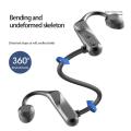 K69 Bone Conduction Earphone Wireless HIFI Stereo Waterproof Sports Bluetooth Headset. 